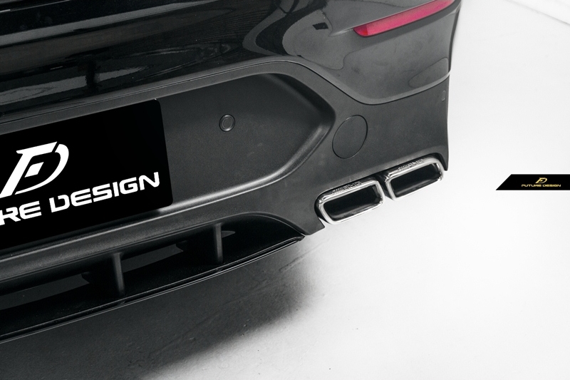 C253 GLC Coupe - 63 style Carbon Rear Diffuser with Tips_006